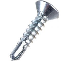 Саморез ZAMETAL 3,5х16 со сверлом и потайной головкой, DIN 7504Р, оц., 1000 шт ZA082174 