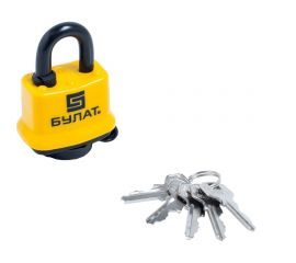 Навесной всепогодный замок БУЛАТ ВС 0330 13453 