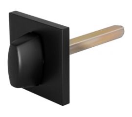 Вертушка Home Luna цвет черный, квадрат 8х75 мм VLUN875 