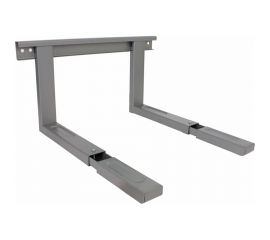 Настенный кронштейн для СВЧ Eurokitchen вылет 385-535 мм, макс. нагрузка 35 кг, серебристый MW101G 