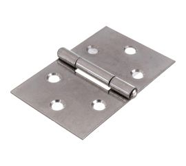 Петля VORMANN прямая широкая 40x60х0,9 мм, нержавеющая сталь 010504040 