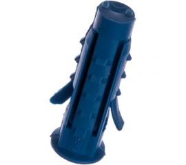 Распорный дюбель Чапай 6х25 шипы+усы, синие 1000шт - пакет Tech-Krep 111141 