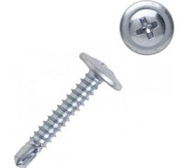 Саморез с прессшайбой МЕТАЛЛСЕРВИС 4.2x16 со сверлом. оцинк. 8000 шт. 1230706 