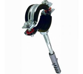 Металлорезиновый хомут с дюбелем и шурупом СТМ 1-1/4 38-43 мм CHSR0114 