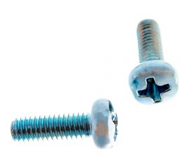 Винт КРЕП-КОМП полуцилиндрическая головка,цинк DIN7985 4х12 1000шт вц412ф 