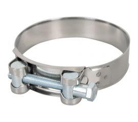 Силовой хомут из нержавеющей стали KRAFT W2, 86-91 мм, уп. 5 шт. KT 880530 