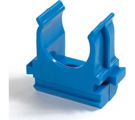 Крепёж-клипса для труб Промрукав АБС-пластик синяя д20 100шт PR13.0058 