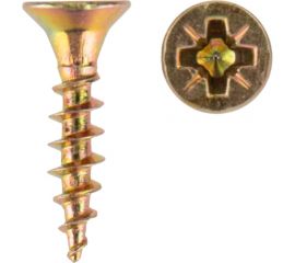 Универсальный саморез KRANZ 3,5x16, желтый цинк, 200 шт. KR-01-3311-001 