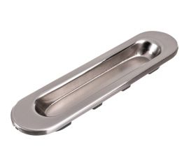 Ручка для раздвижных дверей MORELLI MHS150 SN, цвет - белый никель 9009345 