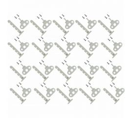 Оконный ограничитель для ПВХ Левша белый, 20 шт. У1-56420.Б 