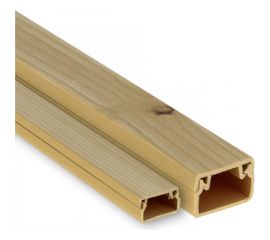 Кабель-канал EKF 16x16 светлое дерево 42 шт по 2 м kk-16-16w 
