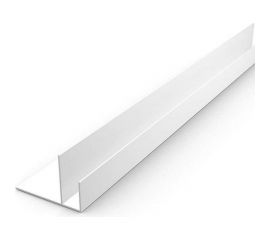 Профиль LXL F-образный 60 8/10 мм, l=3 м, 50 шт. F-60 pvc 