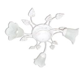 Светильник ЭЛЕТЕХ Глория 131 бел./зол. Плафон 62333 НПБ 01-3х60-111 Е14 ИУ 1005402940 