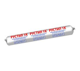 Полиуретановый герметик Рустил 1К, 600 мл, белый, RAL 9010 61457588 