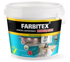 Акриловая краска FARBITEX (моющаяся; 13 кг) 4300004281 