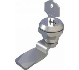 Замок под английский ключ ТРИЗАМ (2 кл в уп.), с ригелем металл, хром ЗЧА05.М.2.01.1061.К TRZ0033 