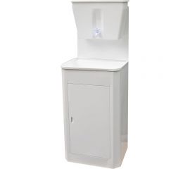 Дачный умывальник Лидер мойка пластик, без нагревателя воды, бак 17 л, белый 