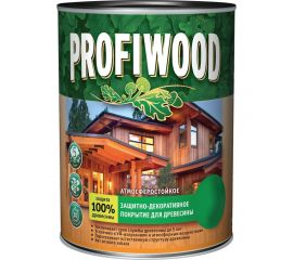 Защитно-декоративное покрытие для древесины PROFIWOOD (махагон; 2.5 л; 2.3 кг) 72658 