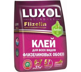 Обойный клей LUXOL Standart флизелин, 200 г LUXOL флизелин (Standart) 200г. 
