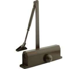 Дверной доводчик Marlok DC-60 фиксация 90 град., коричневый 019829 