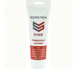 Универсальная финишная шпатлевка SOMITEK fine 0.4 кг 0036005 