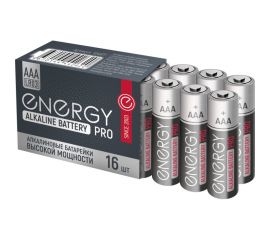 Алкалиновая батарейка ENERGY Pro LR03/16S (ААА) 104977 