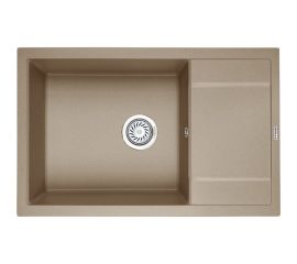 Оборачиваемая кухонная кварцевая мойка GRANULA 780х500 мм, песок GR-7805 