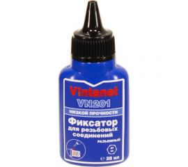Фиксатор для резьбовых соединений, низкопрочный, анаэробный VINTANET VN201, 28 мл VN20128ML 
