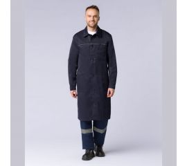 Мужской халат Факел ИТР темно-синий, 44-46/182-188 50698000.022 