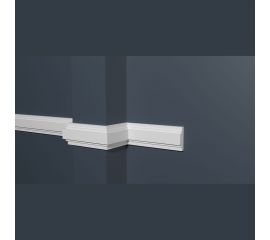 Стеновой молдинг Decor-Dizayn ударопрочный влагостойкий под покраску 30Х10Х2000 мм DD623 