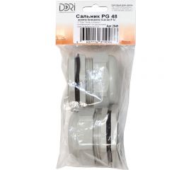 Сальник DORI PG 48, диаметр проводника 34-44мм, IP54, 2 штуки/упаковка 2849 