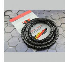 Защитная пластиковая спираль УРДЮГА d16мм черная URСП16Ч02 