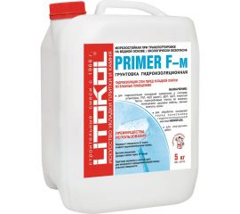 Гидроизоляционная грунтовка LITOKOL PRIMER F-м 5kg can 143440004 