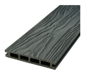 Доска Groentec серая, шовная, пустотелая, с тиснением 3D Ш TDEGP3D 145-22-4000 