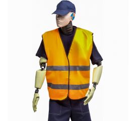 Сигнальный жилет РОБАМАГ оранжевый, 2 СОП, полиэфир сетка, 65 гр, L 4673733572272 