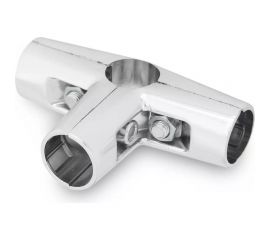 Соединитель 4-х труб Palladium JF-26 CP СТ-00001061 