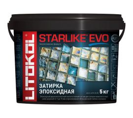 Эпоксидный состав для укладки и затирки мозаики LITOKOL STARLIKE EVO S.115 GRIGIO SETA 485150004 