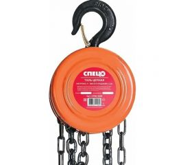 Цепная таль Спец 1 т, высота подъема H=2,5 м СПЕЦ-3686 