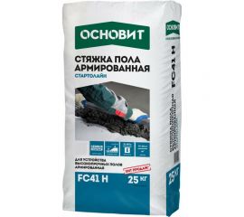 Высокопрочная стяжка Основит СТАРТОЛАЙН FC41 H 25 кг 72105 