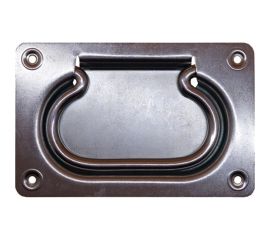 Скрытая ручка для погреба Левша 140x90 цинк У8-2579.Ц 