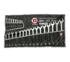 Набор комбинированных ключей, 25 штук, CrV Калибр НКК-25Т 00000062585 