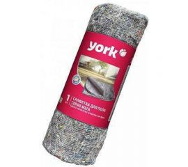 Хлопковая салфетка для пола YORK МЕГА серая, в рулоне, 260г/м2, 75x100 см 022320 