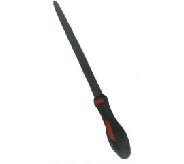 Треугольный зауженный напильник с ручкой PVC (200 мм, насечка №3 мелкая) BAUM 3753200 