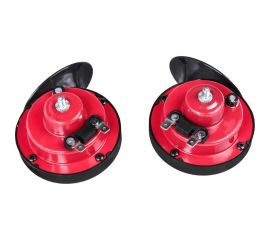 Рупорный звуковой сигнал Airline 90мм 410/510Гц 118дБ 12В, LOW/HIGH комплект AHR-12R-02 