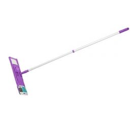 Швабра для пола PERFECTO LINEA с насадкой из микрофибры, фиолетовая 43-392010 