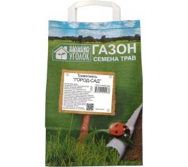 Семена газона Зеленый уголок Травосмесь Город-сад 2.5 кг 20737 
