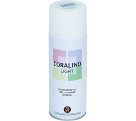 Декоративная аэрозольная краска CORALINO LIGHT Белый иней CL1010 