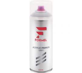 Грунт REMIX FORMEL акриловый, серый, 520 мл, аэрозоль FM-4012 