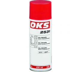 Покрытие OKS алюминиевый металлик 2531, аэрозоль 400 мл 340330 
