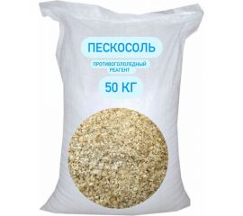 Противогололедный реагент СТД ПетроСтрой Пескосоль 50 кг STD_MSK_00038 
